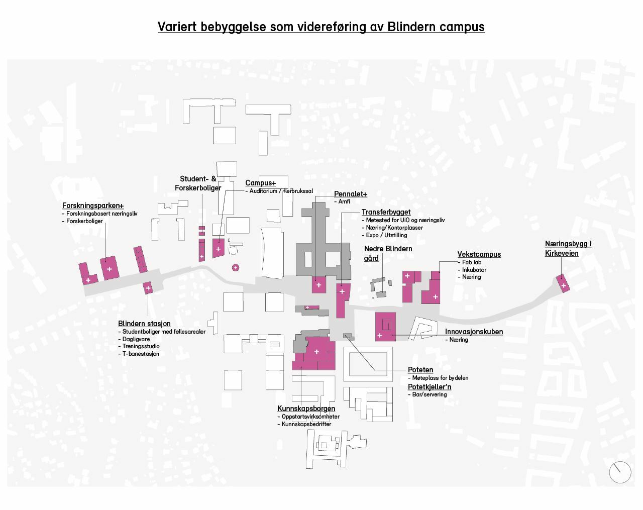 A continuation of Blindern campus