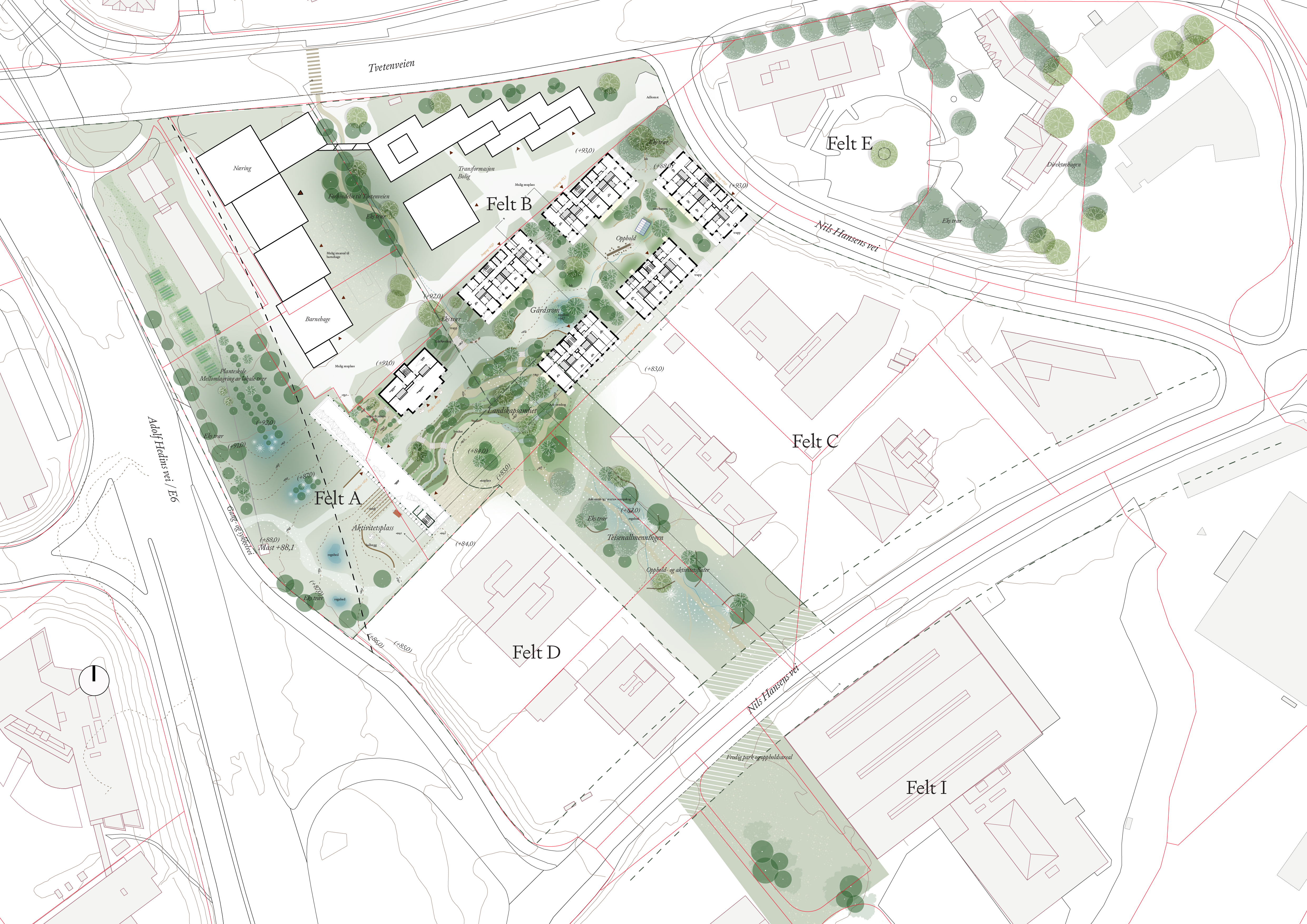 Landskapsplan 1 1000 SLA SLA