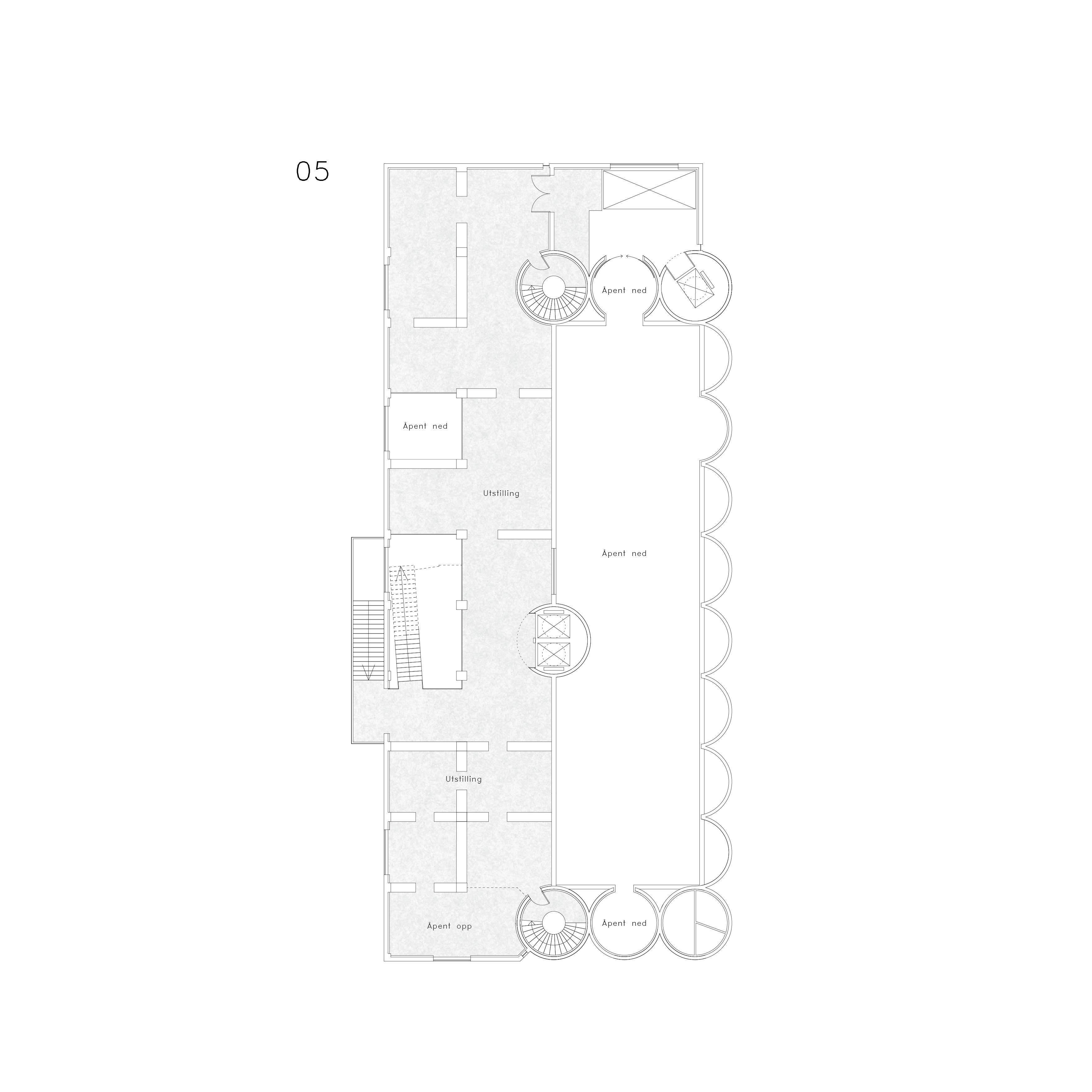 Fifth floor plan